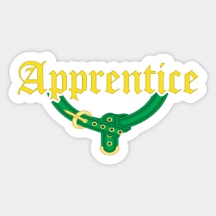 Society for Creative Anachronism - Apprentice Sticker